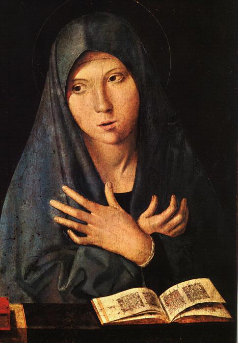 Antonello da Messina Virgin of the Annunciation fvv oil painting image